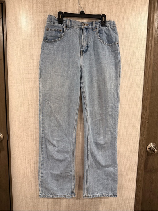 Faded Glory Denim - Faded Glory Light Blue Straight-Leg Women's Jeans